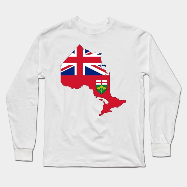 Ontario Long Sleeve T-Shirt by somekindofguru